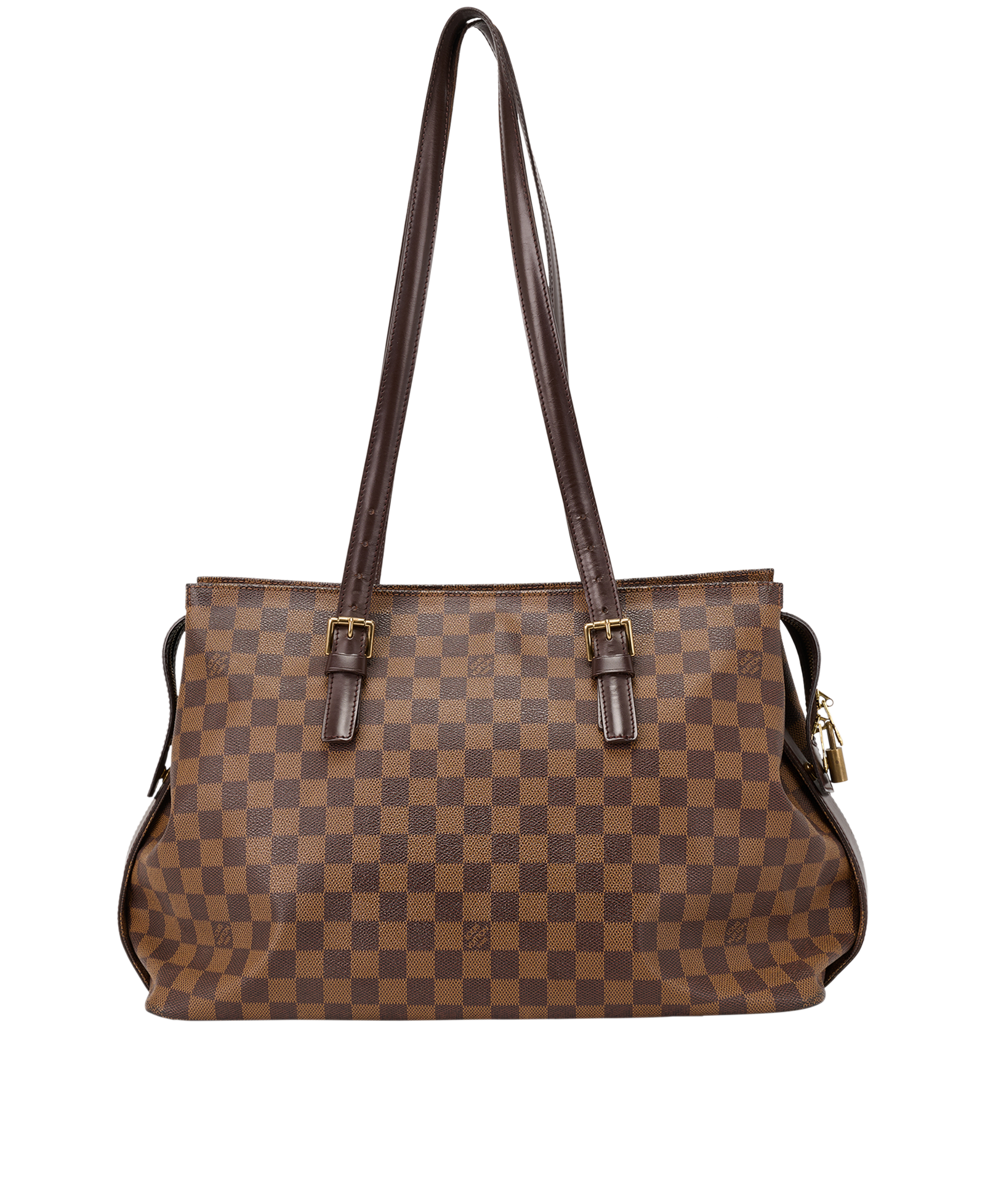 Chelsea, &pound;595, Handbags, Brown, Canvas, Back view